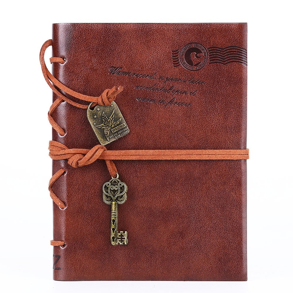 Amazon.com : EvZ Classic Vintage Leather Writing Journal Notebook